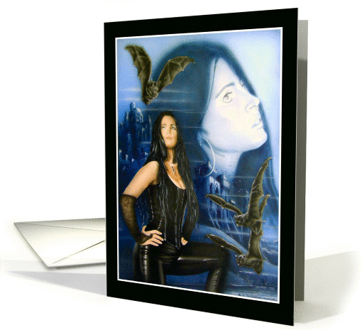 Gothic Girl card (134361)