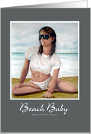 Beach Baby card