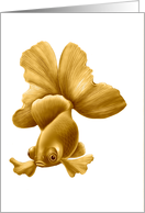 Bronze Moor Goldfish card