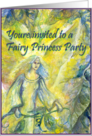 You’re Invited to a Fairy Princess Party card