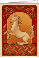 Medieval Unicorn - Art Card