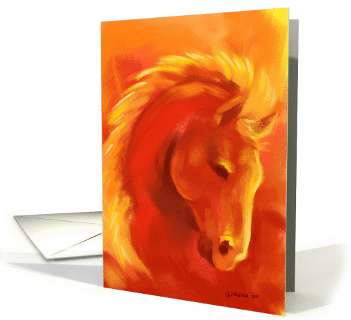 Fire Horse card (319138)