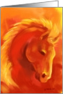 Fire Horse card