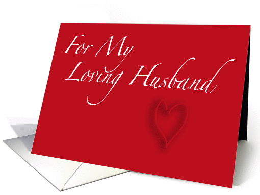 Valentine - Husband card (138465)