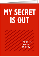 Secret Crush - Revealed card