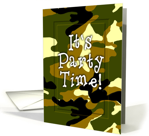 Party Time - Invite card (182189)