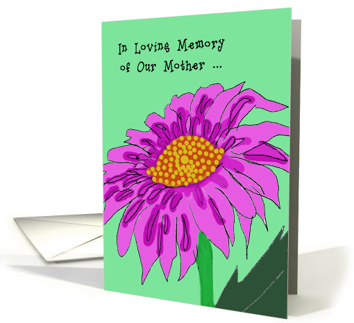 Mother's Day - In Memory of Mom card (182197)