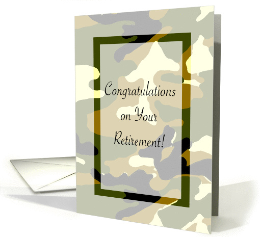 Congrats on Retirement card (182315)