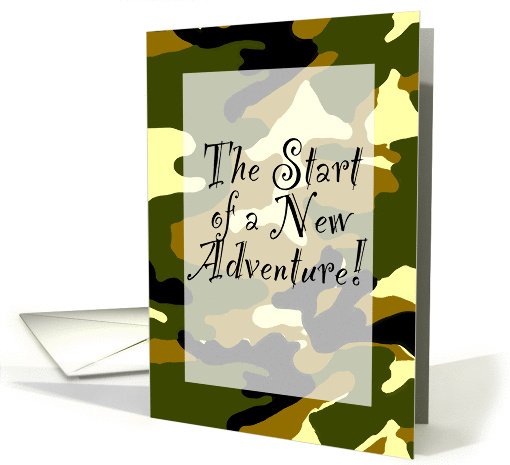 New Adventure - Camoflauge card (184527)