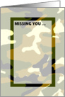 Missing You - Blank Card