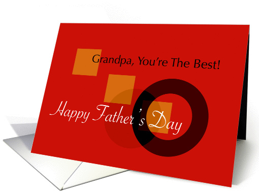 Happy Father's Day - Grandpa card (187816)