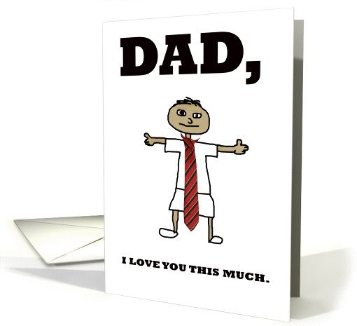 Happy Father's Day - I Love You card (188161)