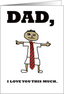 Happy Father’s Day - I Love You card