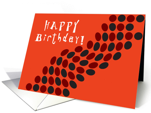 Dot series - birthday card (192666)