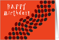 Dot series - birthday card