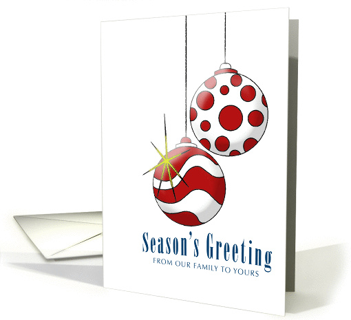 Christmas Card - Season's Greeting card (238361)