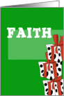 Christmas Card - Faith card