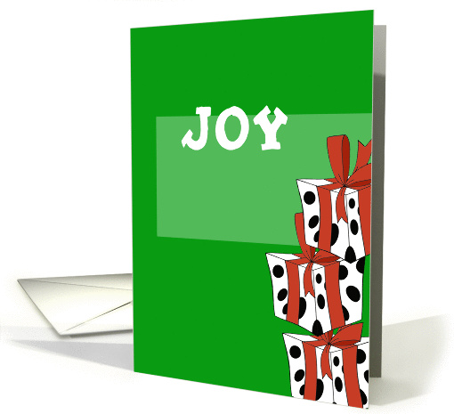 Christmas Card - Joy card (243038)