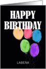 Happy Birthday - Labena card