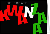 Kwanzaa - CELEBRATE card