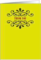 Thank you card