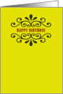 Happy Birthday card