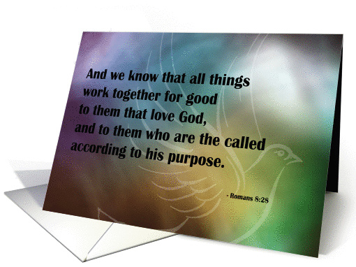 Console Series - Romans 8:28 card (324683)