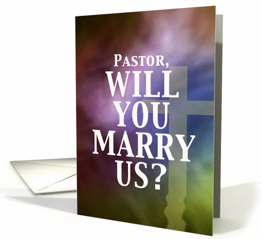 Marry Us - Pastor card (344858)