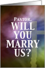 Marry Us - Pastor card