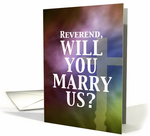 Marry Us - Reverend card (345181)