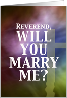 Marry Me - Reverend card