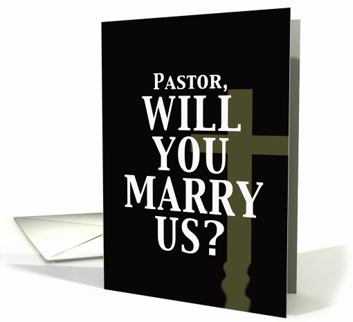 Marry Us - Pastor card (345411)