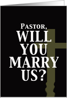 Marry Us - Pastor card