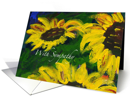 Sympathy - With Sympathy card (364587)
