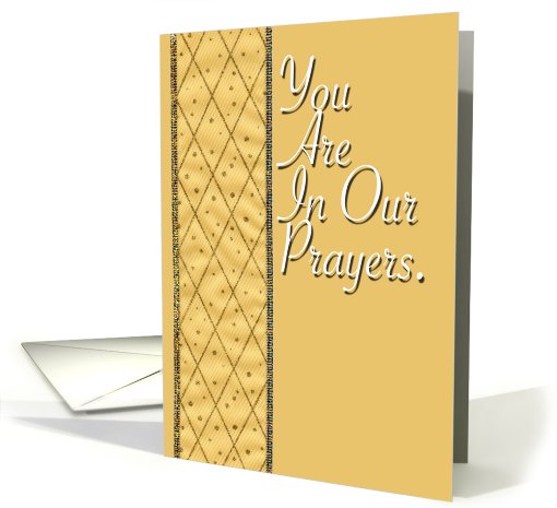 You are in our prayers card (477025)