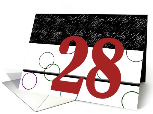 Happy Birthday Card series - 28 card (680460)