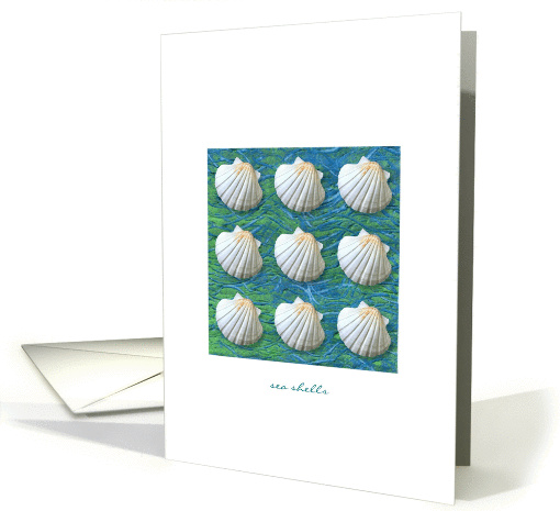 Sea Shells card (153014)