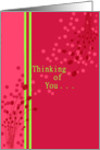 Thinking of you card