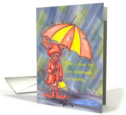 Underneath My Umbrella card (260362)