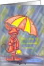 Underneath My Umbrella card