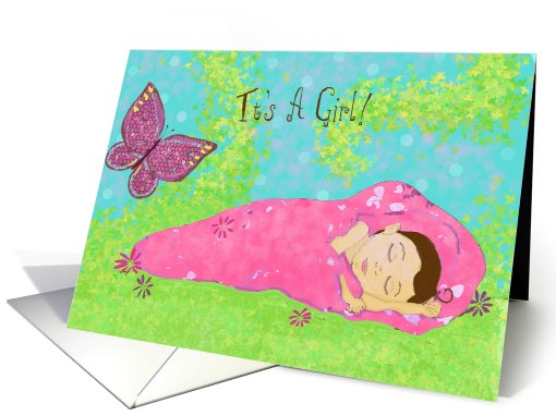 It's A Girl! card (591441)