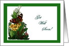 Red Admiral Summer Get Well Card