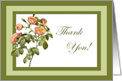 Spring bouquet Thank You Card