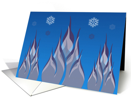 Blue Flames card (144645)