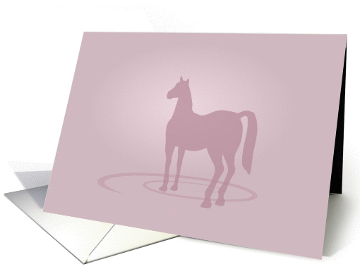 Horse Rose card (144653)