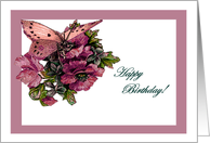 Butterfly Fairy Birthday Card