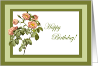 Spring Bouquet Birthday Card