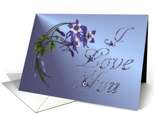 I Love You card (145763)