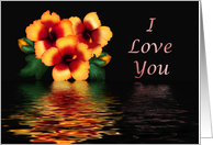 I Love You 3 card