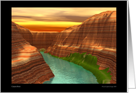Canyon River card